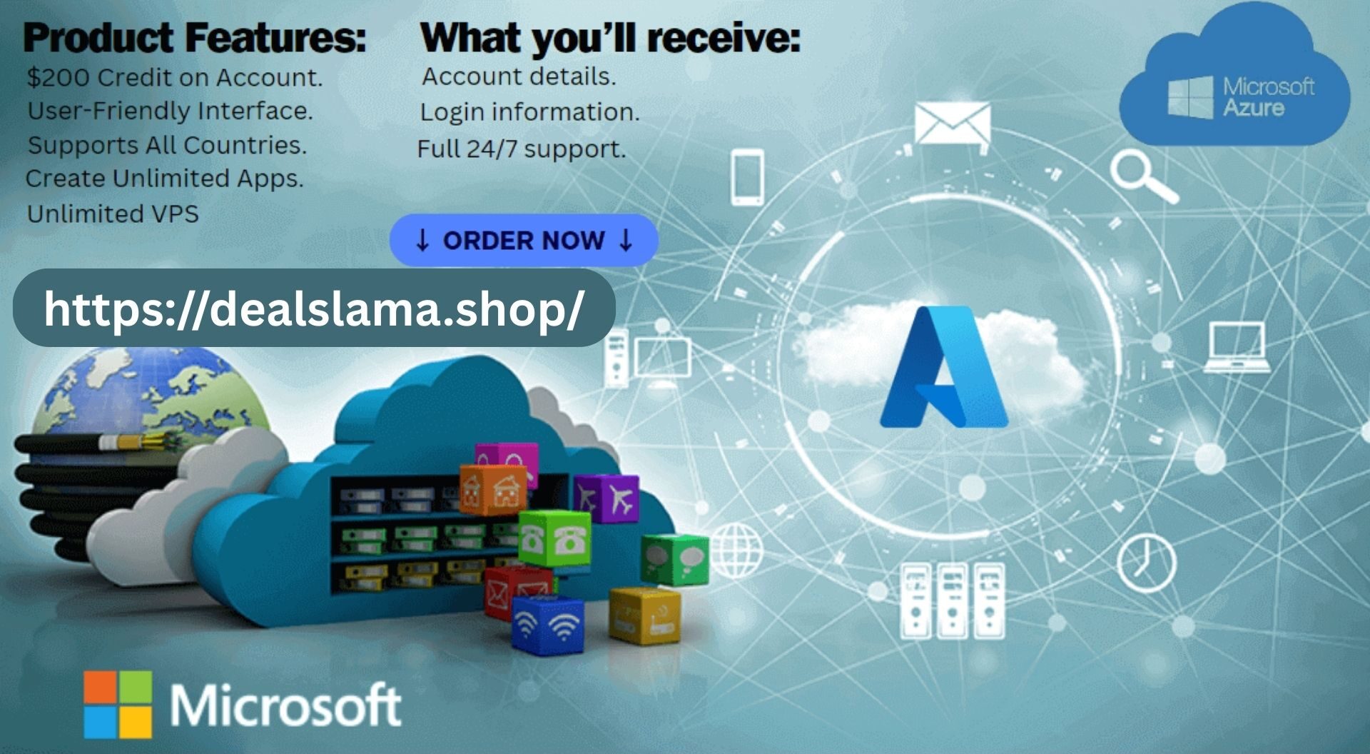 Azure Account for Sale