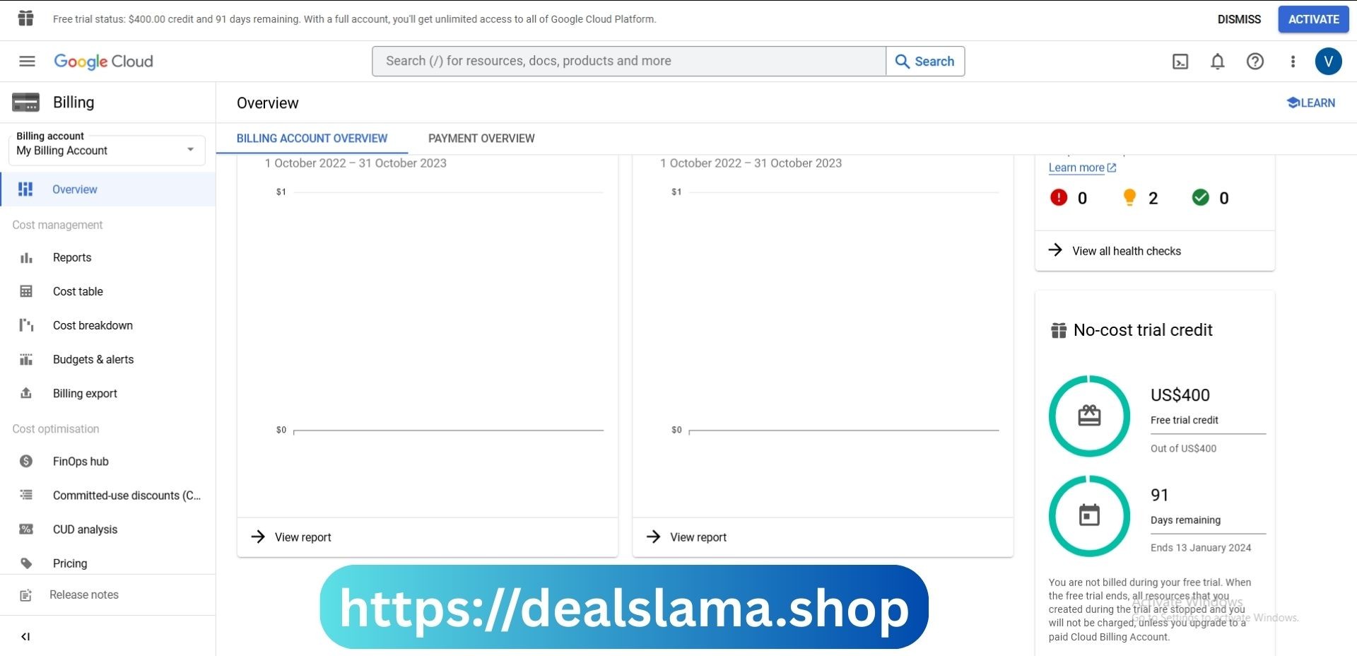 buy google cloud account